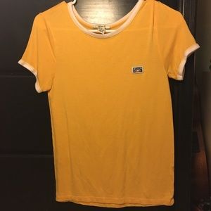 yellow shirt